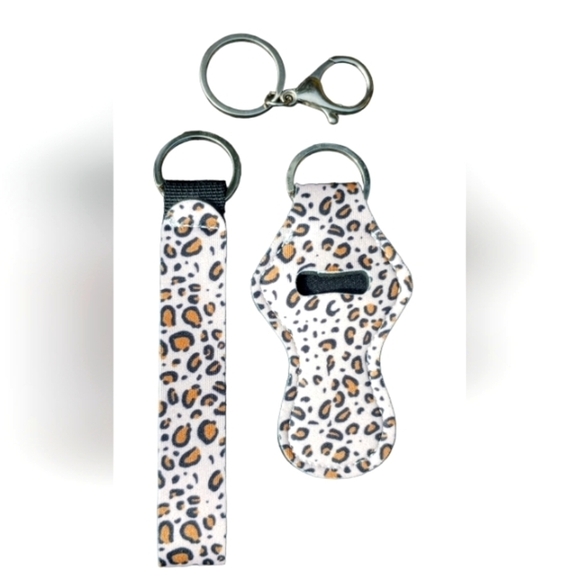 5/$25 Wrist Lanyard Strap Lip Balm Holder Keychain Lipstick Lighter Anim… - Picture 2 of 16